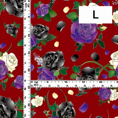 Flamenco Fabric / Rose / JKF-009-WIBK