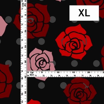 Flamenco Fabric / Rose / JKF-013-BK