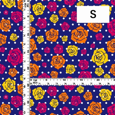 Flamenco Fabric / Rose / JKF-013-BL
