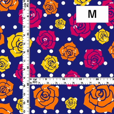 Flamenco Fabric / Rose / JKF-013-BL