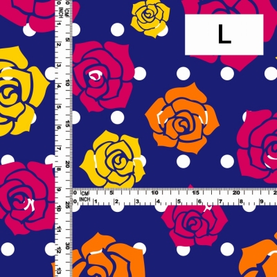 Flamenco Fabric / Rose / JKF-013-BL