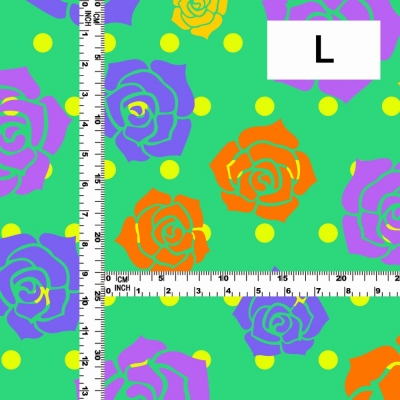 Flamenco Fabric / Rose / JKF-013-GR