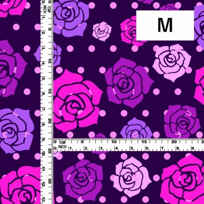 Flamenco Fabric / Rose / JKF-013-PU