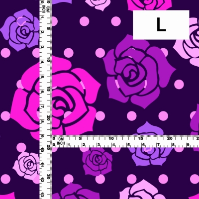 Flamenco Fabric / Rose / JKF-013-PU