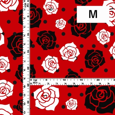 Flamenco Fabric / Rose / JKF-013-RD
