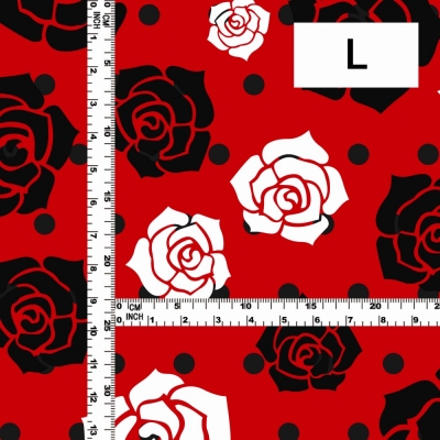 Flamenco Fabric / Rose / JKF-013-RD