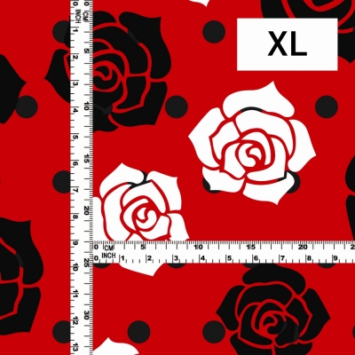 Flamenco Fabric / Rose / JKF-013-RD