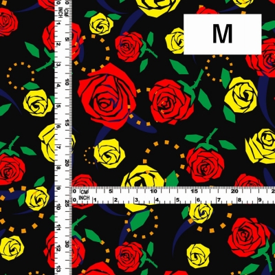 Flamenco Fabric / Rose / JKF-015-BK