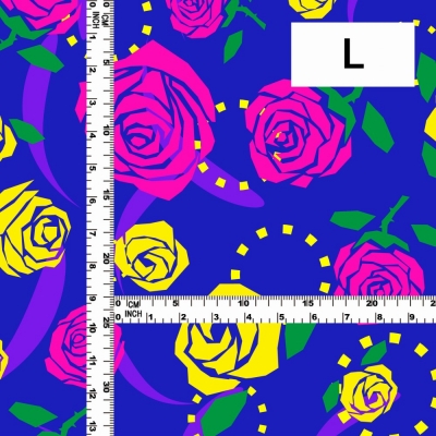 Flamenco Fabric / Rose / JKF-015-BL