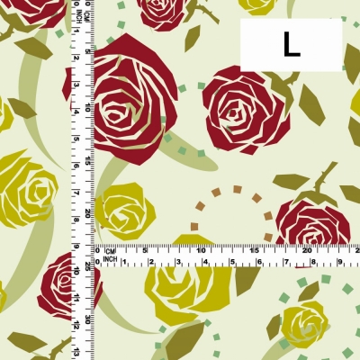 Flamenco Fabric / Rose / JKF-015-CR