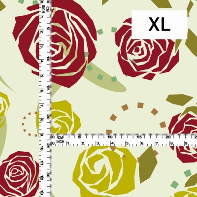 Flamenco Fabric / Rose / JKF-015-CR