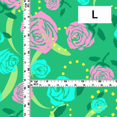 Flamenco Fabric / Rose / JKF-015-GR