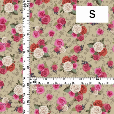 Flamenco Fabric / Rose / JKF-017-BE