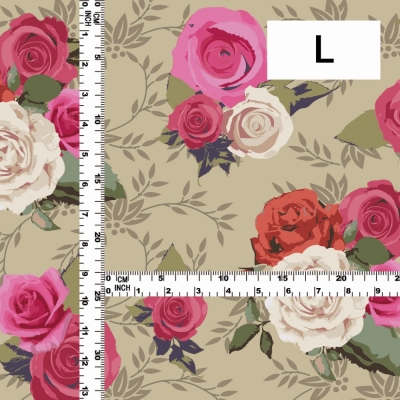 Flamenco Fabric / Rose / JKF-017-BE