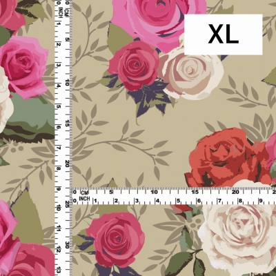 Flamenco Fabric / Rose / JKF-017-BE