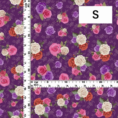Flamenco Fabric / Rose / JKF-017-PU