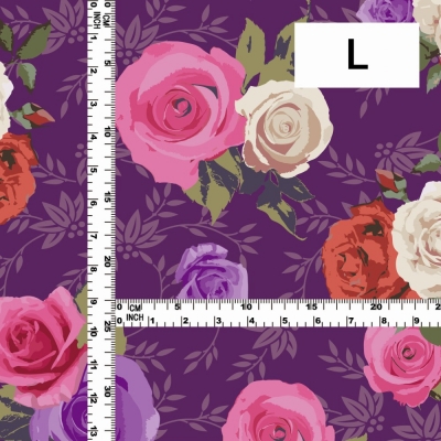Flamenco Fabric / Rose / JKF-017-PU