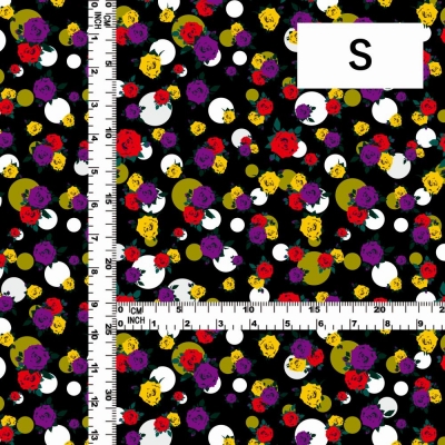 Flamenco Fabric / Rose&Dots / JKF-019-BKYE