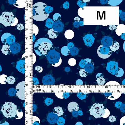 Flamenco Fabric / Rose&Dots / JKF-019-BL