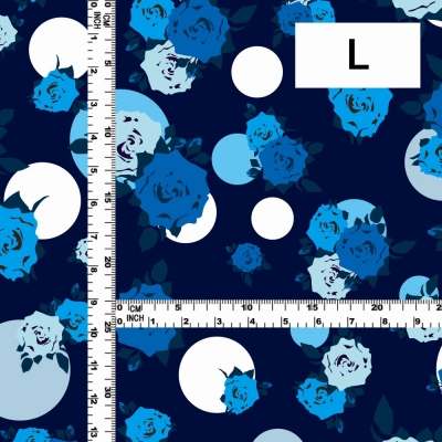 Flamenco Fabric / Rose&Dots / JKF-019-BL