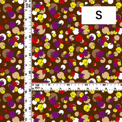 Flamenco Fabric / Rose&Dots / JKF-019-BR
