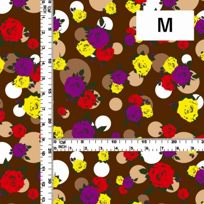Flamenco Fabric / Rose&Dots / JKF-019-BR