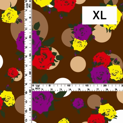 Flamenco Fabric / Rose&Dots / JKF-019-BR