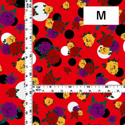 Flamenco Fabric / Rose&Dots / JKF-019-RD