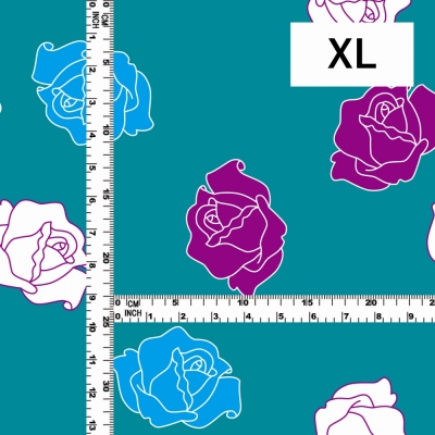 Flamenco Fabric / Rose / JKF-023-GR