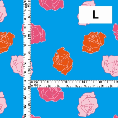 Flamenco Fabric / Rose / JKF-023-LBL
