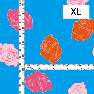 Flamenco Fabric / Rose / JKF-023-LBL