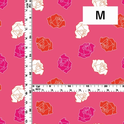 Flamenco Fabric / Rose / JKF-023-PI