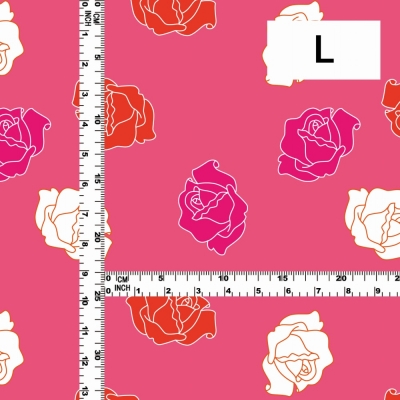 Flamenco Fabric / Rose / JKF-023-PI