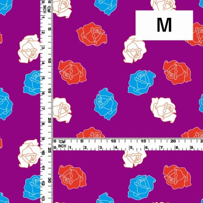 Flamenco Fabric / Rose / JKF-023-PU
