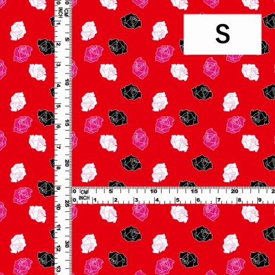 Flamenco Fabric / Rose / JKF-023-RD