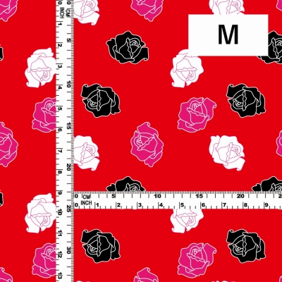 Flamenco Fabric / Rose / JKF-023-RD