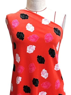 Flamenco Fabric / Rose / JKF-023-RD