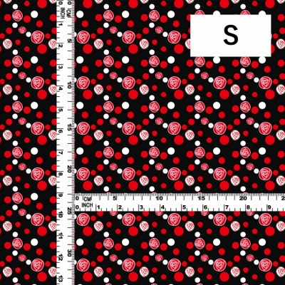Flamenco Fabric / Rose&Dots / JKF-029-BK