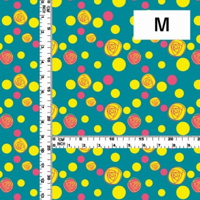 Flamenco Fabric / Rose&Dots / JKF-029-GR