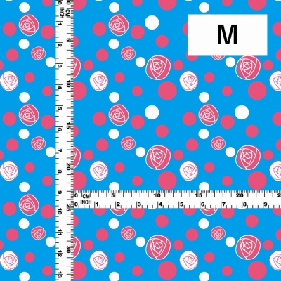 Flamenco Fabric / Rose&Dots / JKF-029-LBL