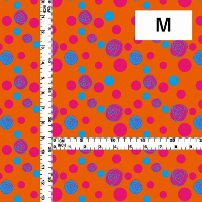 Flamenco Fabric / Rose&Dots / JKF-029-OR