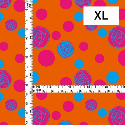 Flamenco Fabric / Rose&Dots / JKF-029-OR