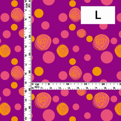 Flamenco Fabric / Rose&Dots / JKF-029-PU