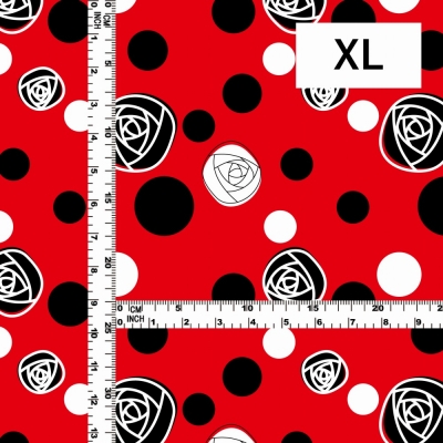 Flamenco Fabric / Rose&Dots / JKF-029-RD