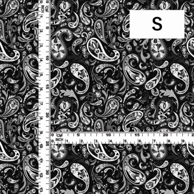 Flamenco Fabric / Paisley / JKF-035-BK