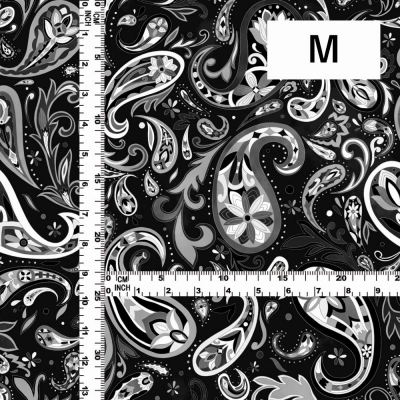 Flamenco Fabric / Paisley / JKF-035-BK