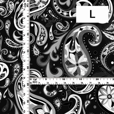Flamenco Fabric / Paisley / JKF-035-BK