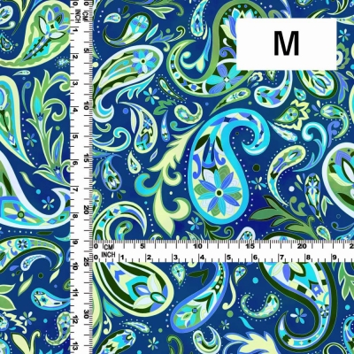 Flamenco Fabric / Paisley / JKF-035-BL