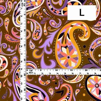 Flamenco Fabric / Paisley / JKF-035-BR