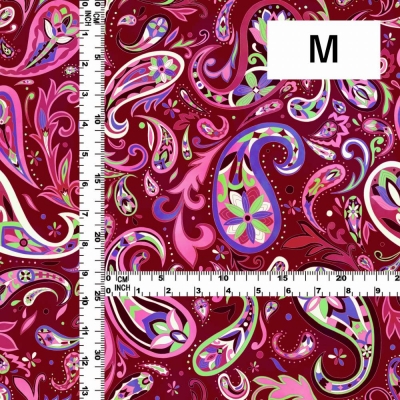 Flamenco Fabric / Paisley / JKF-035-RD
